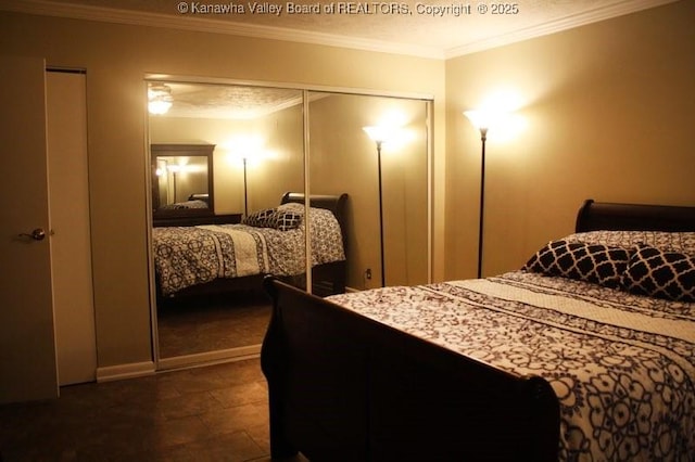 2106 Kanawha Blvd E Unit 601, Charleston, WV 25311 - bedroom featuring crown molding