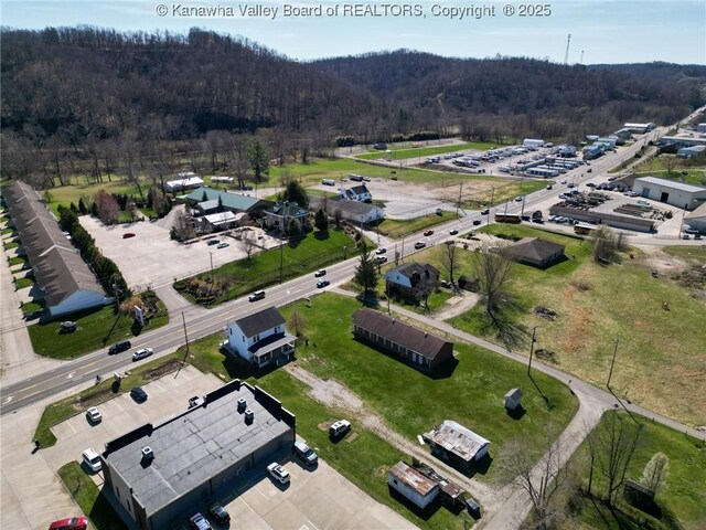1737 US Route 60 W, Milton, WV 25541 - aerial view with a forest view