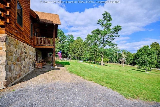 510 Shamrock Dr, Union, WV 26833 - view of yard