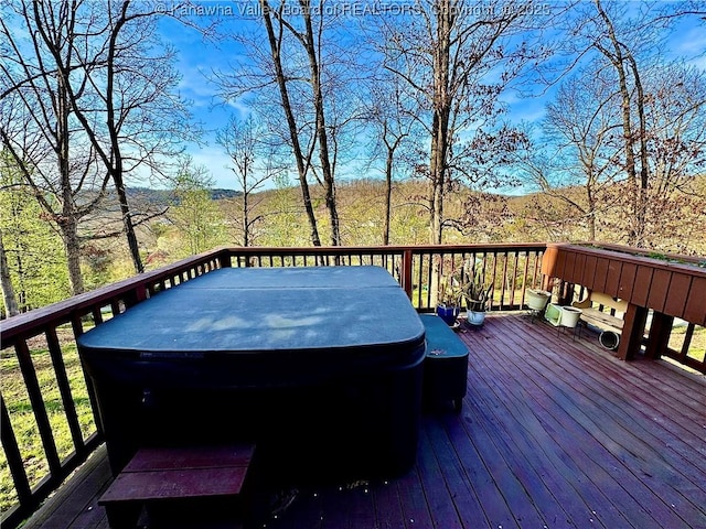 view of deck