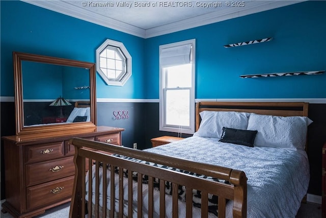 120 Rosewood Dr, Hurricane, WV 25526 - bedroom featuring crown molding