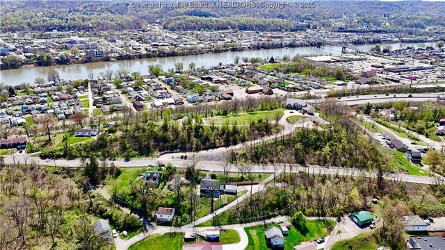 219 Westmoreland Dr, Dunbar, WV 25064 - birds eye view of property featuring a water view