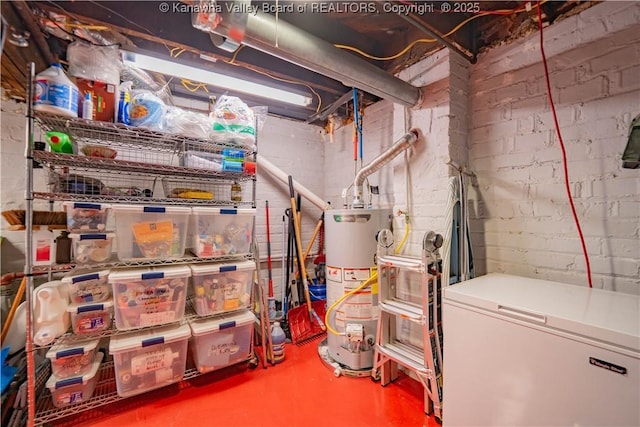 12 Arlington Ct, Charleston, WV 25301 - storage room with water heater