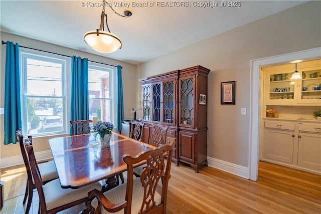 12 Arlington Ct, Charleston, WV 25301 - dining area featuring light wood finished floors and baseboards
