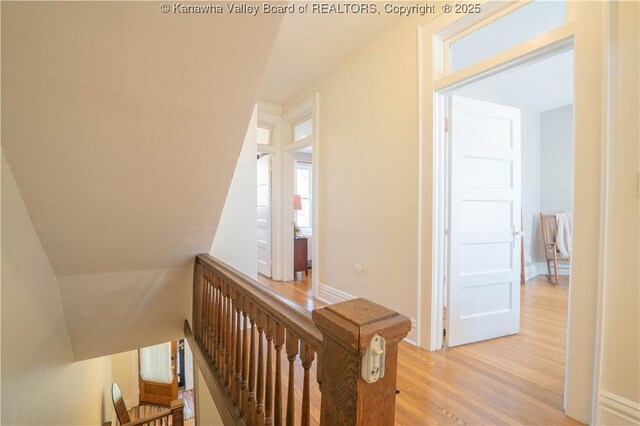 12 Arlington Ct, Charleston, WV 25301 - hallway with light wood-style flooring