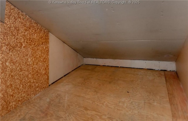 view of additional living space