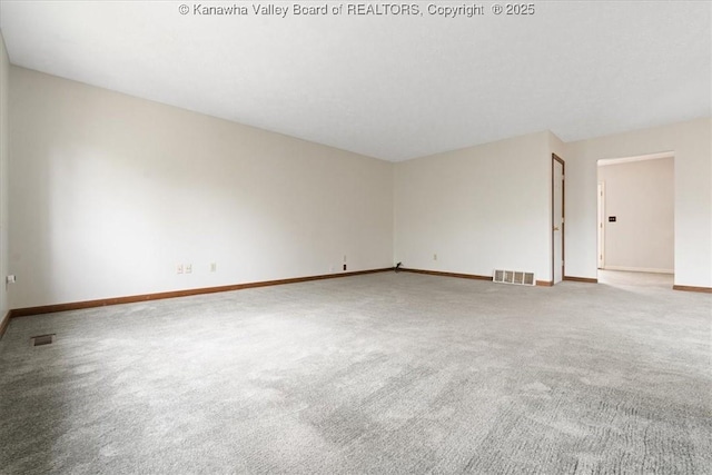 141 Wedgewood Rd, Ravenswood, WV 26164 - empty room featuring visible vents, baseboards, and carpet floors