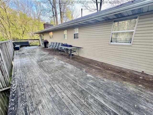 109 Cedar Ln, Saint Albans, WV 25177 - view of wooden terrace