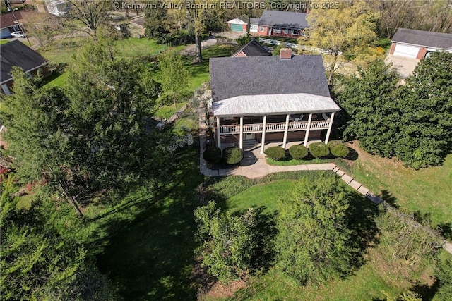 1055 Highland Dr, Saint Albans, WV 25177 - bird's eye view