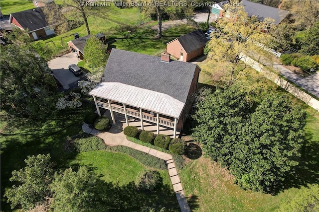 1055 Highland Dr, Saint Albans, WV 25177 - bird's eye view