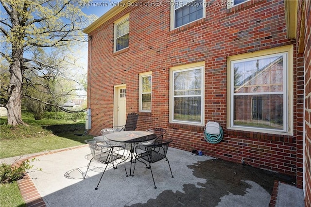 1055 Highland Dr, Saint Albans, WV 25177 - view of patio / terrace featuring outdoor dining area