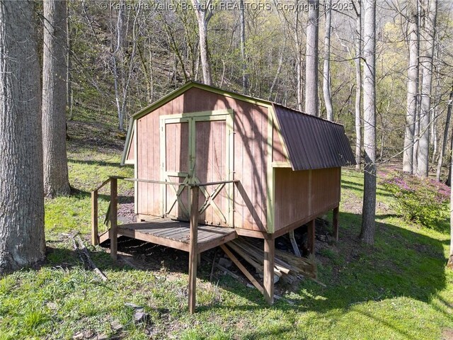 356 Joes Rd, Bomont, WV 25164 - view of shed