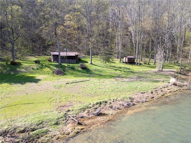 356 Joes Rd, Bomont, WV 25164 - view of yard featuring a wooded view