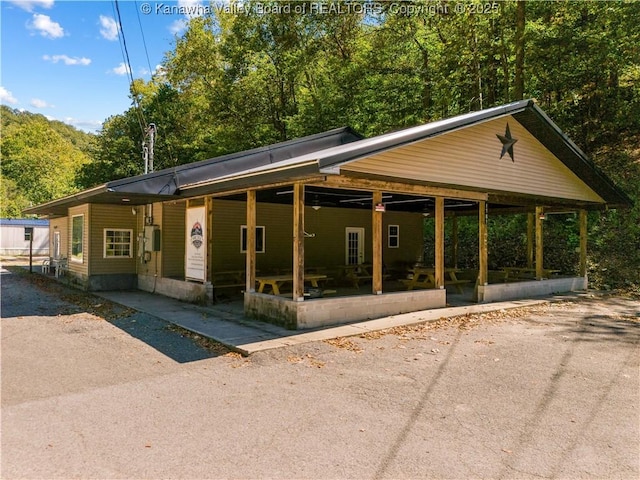 view of front of house
