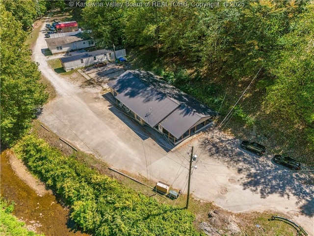 aerial view