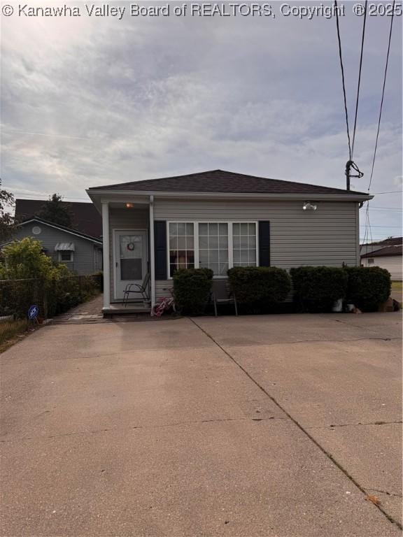 431 16th St, Dunbar, WV 25064 - view of ranch-style home
