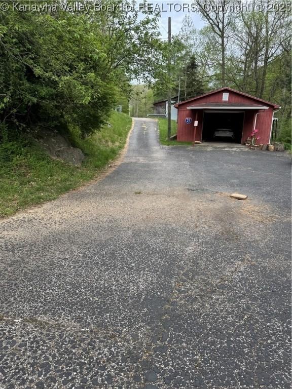 12376 Elk River Rd N, Clendenin, WV 25045 - view of asphalt driveway