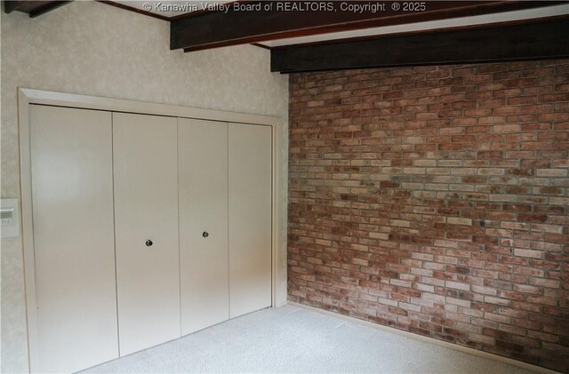 207 Mckinley Ave, Charleston, WV 25314 - unfurnished bedroom featuring carpet floors and a closet