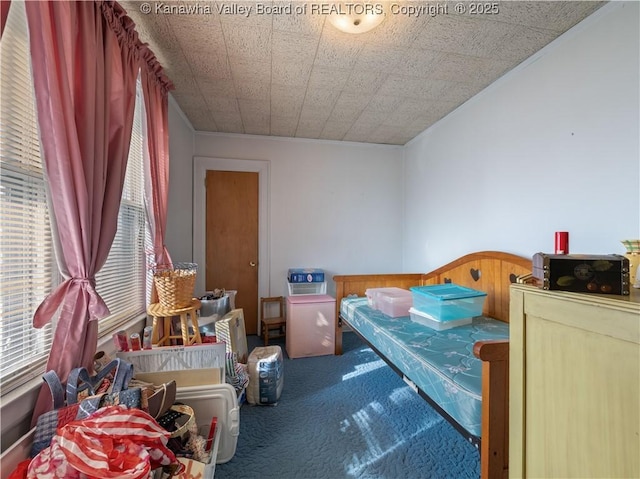 54 Hunt Ave, Charleston, WV 25302 - carpeted bedroom with ornamental molding