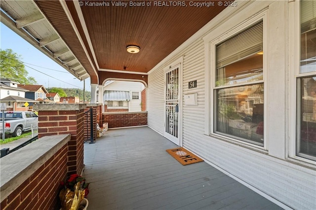 54 Hunt Ave, Charleston, WV 25302 - balcony featuring a porch