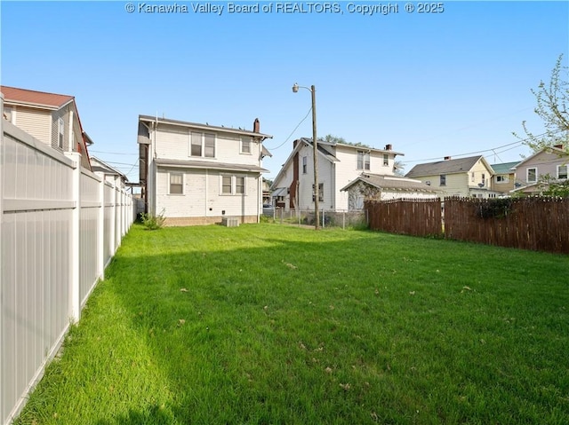 54 Hunt Ave, Charleston, WV 25302 - view of yard with a fenced backyard