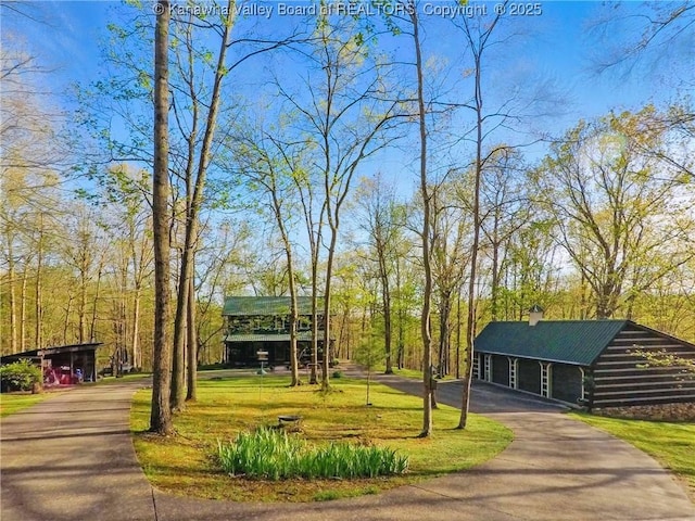 78 Cougar Mountain Dr, Winfield, WV 25213 - view of community with a lawn and aphalt driveway