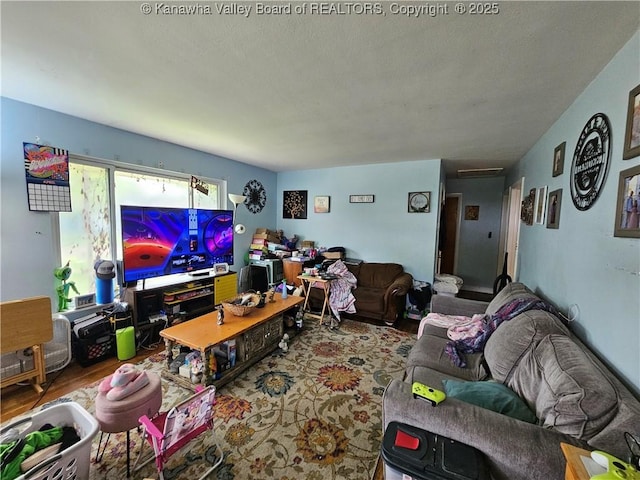 view of living area