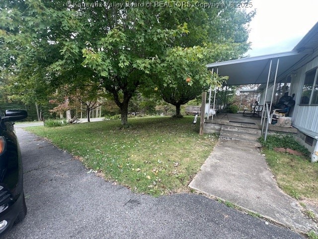 117 Rodney Ave, Wilderness, WV 26679 - view of yard with covered porch