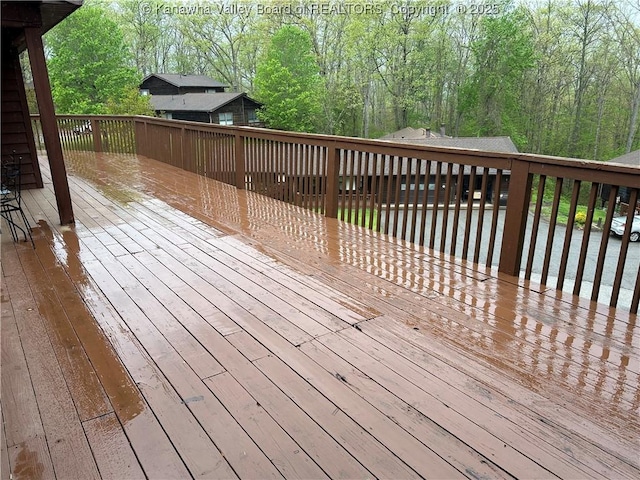 303 Hunters Ridge Rd, Charleston, WV 25314 - view of deck