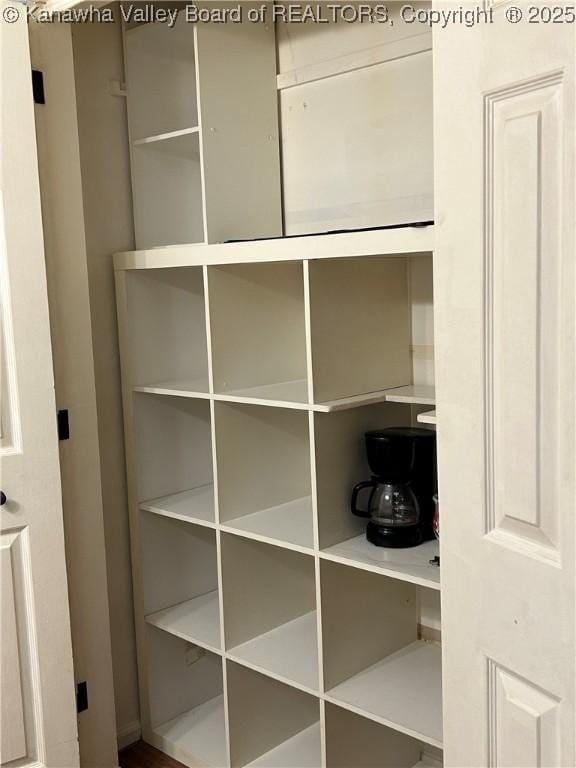 view of closet