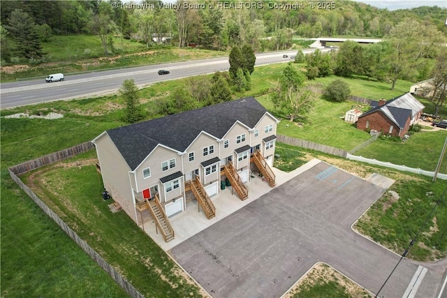 9073 Teays Valley Rd, Scott Depot, WV 25560 - view from above of property