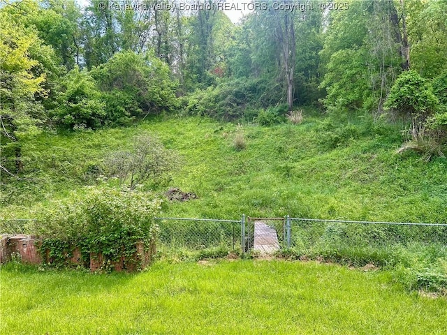 405 Crestview Dr, Charleston, WV 25302 - view of yard featuring fence