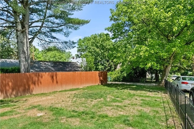 315 27th St SE, Charleston, WV 25304 - view of yard with fence