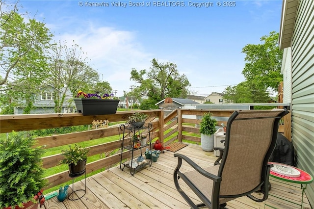 2258 Curtis Ave, Saint Albans, WV 25177 - view of deck