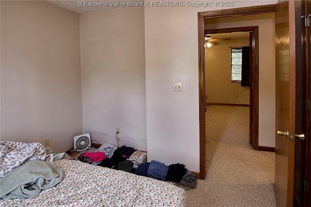 433 Kingswood Dr, Culloden, WV 25510 - unfurnished bedroom featuring light carpet and baseboards