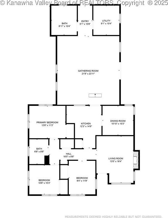 728 98th St, Charleston, WV 25315 - floor plan