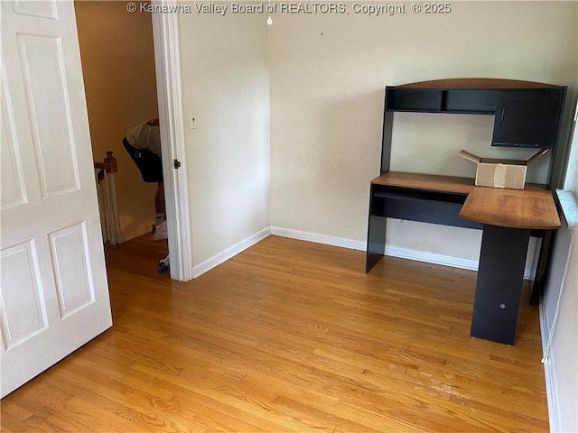 1407 Longridge Rd, Charleston, WV 25314 - unfurnished bedroom with light wood-style floors and baseboards