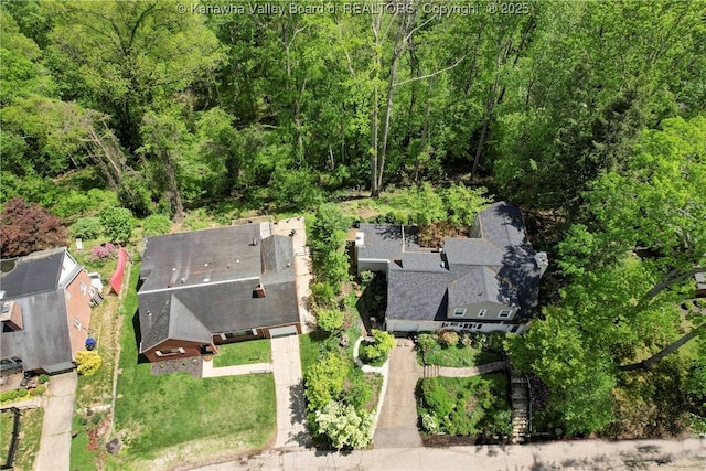 1518 Dogwood Rd, Charleston, WV 25314 - drone / aerial view of a forest