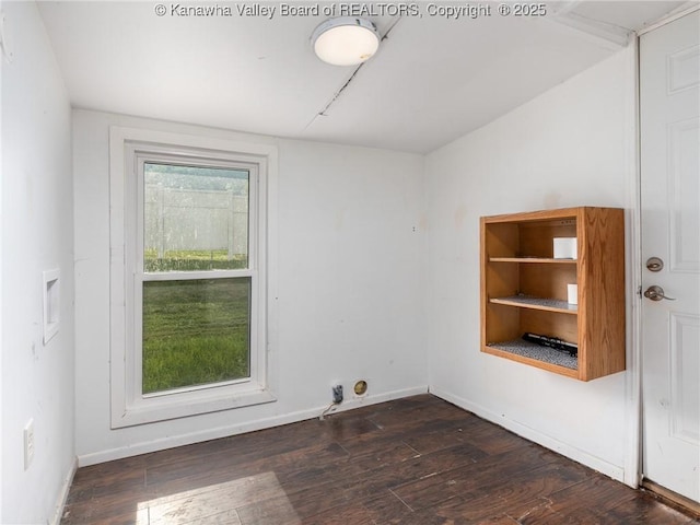 4 Main Ave, Nitro, WV 25143 - unfurnished room with dark wood-style floors and baseboards