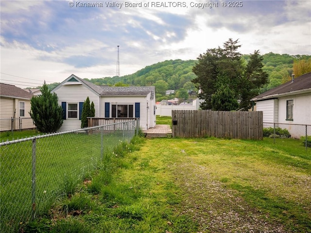 4 Main Ave, Nitro, WV 25143 - view of yard with a wooden deck