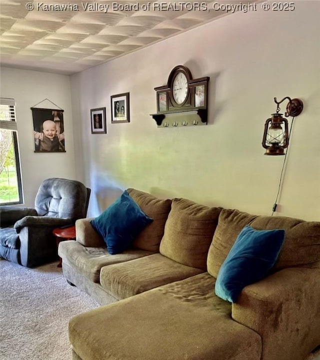 5222 Dalewood Dr, Charleston, WV 25313 - view of carpeted living area