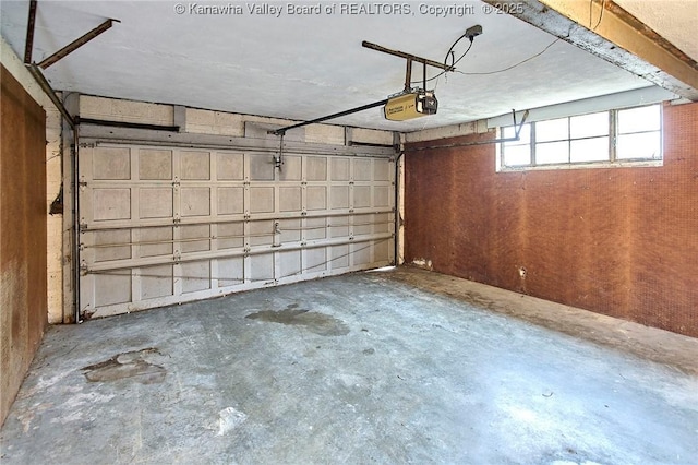 4010 Virginia Ave SE, Charleston, WV 25304 - garage featuring a garage door opener