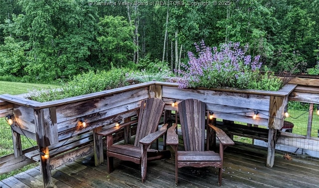 6531 Lockbridge Rd, Wv, WV 25976 - view of deck