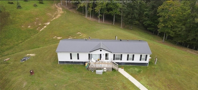 728 Honeycutt Rd, Fraziers Bottom, WV 25082 - view from above of property
