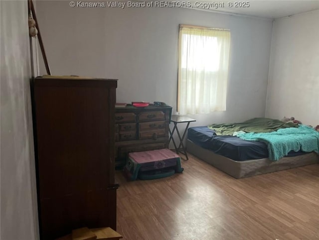 5860 Union Campground Rd, Letart, WV 25253 - bedroom with wood finished floors