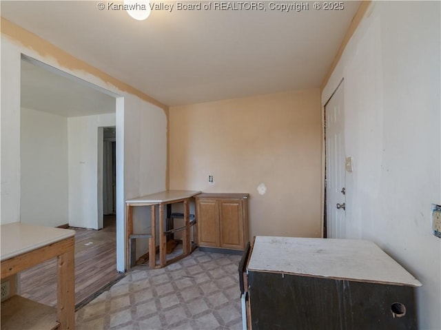 1302 Adele St, Charleston, WV 25302 - kitchen with light flooring and light countertops