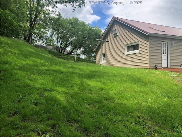 329 3rd Ave, Ripley, WV 25271 - view of side of property with metal roof