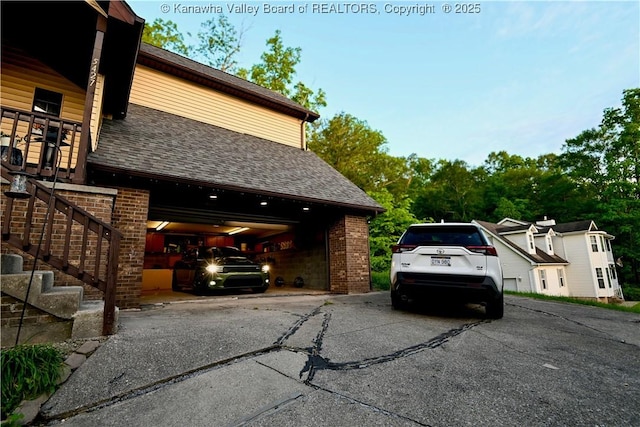 5427 Hillbrook Dr, Charleston, WV 25313 - view of car parking featuring driveway