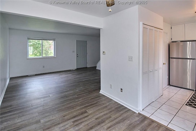 4707 A Marklana Ln, South Charleston, WV 25309 - empty room with baseboards and light wood-type flooring