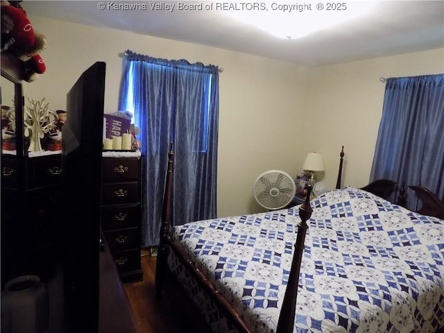 101 Ebony Dr, Cross Lanes, WV 25313 - bedroom featuring wood finished floors